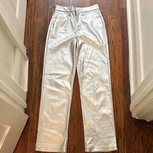 Joes Jeans Silver and Tan Pants